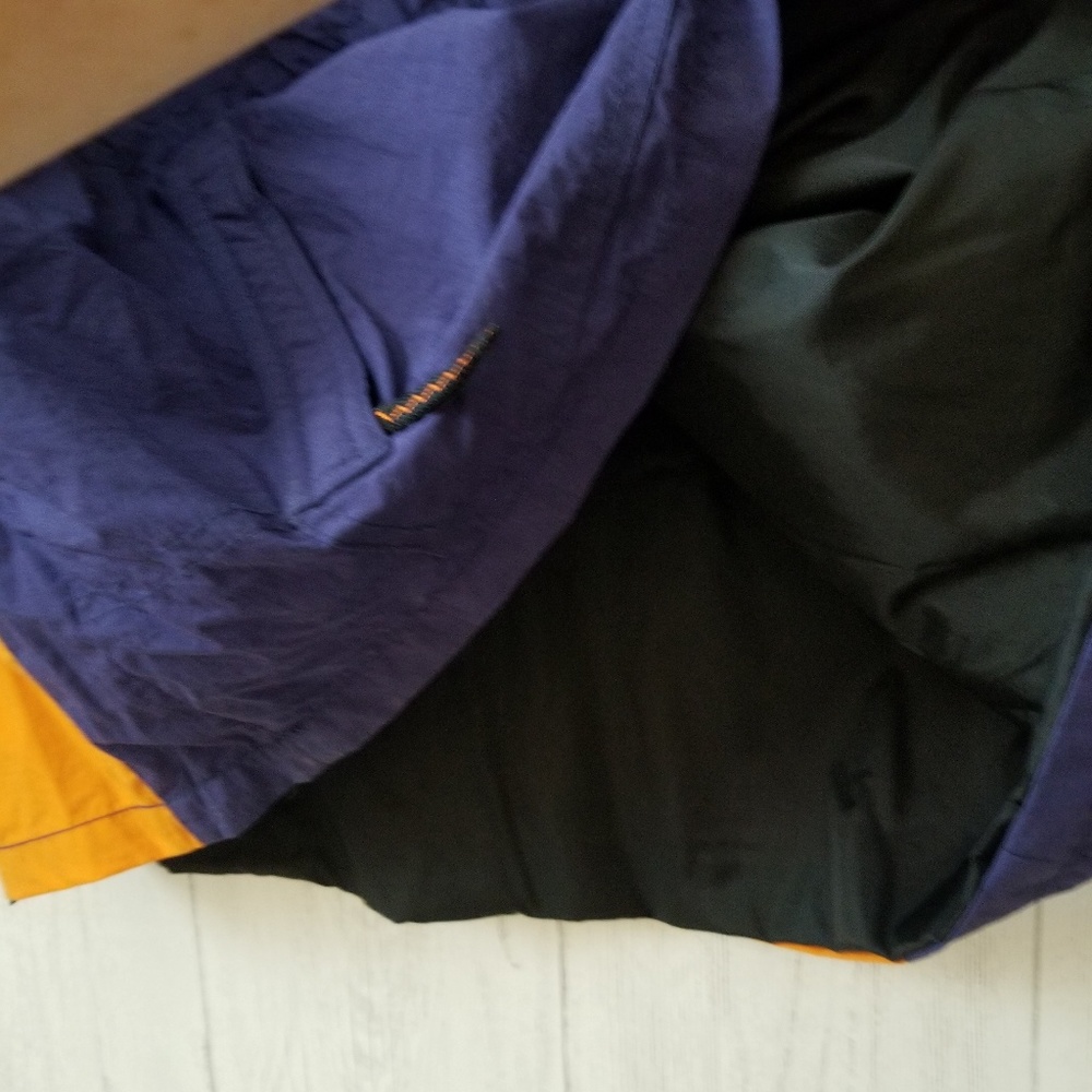 Vintage ADIDAS Drawstring Snap Pullover X-Large - Picture 6 of 7